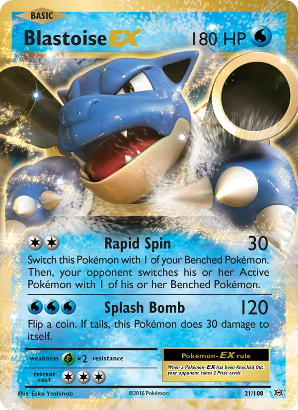 Blastoise EX: an example of the card type this guide covers