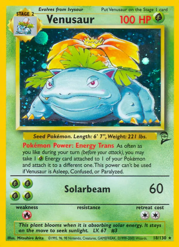 Venusaur is the kind of card where grading usually pays off