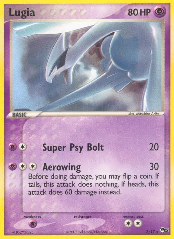 Centring and edges on Lugia are exactly what graders inspect