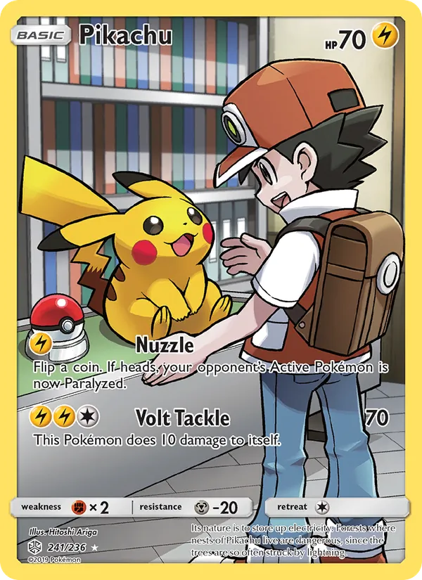 Pikachu: an example of the card type this guide covers