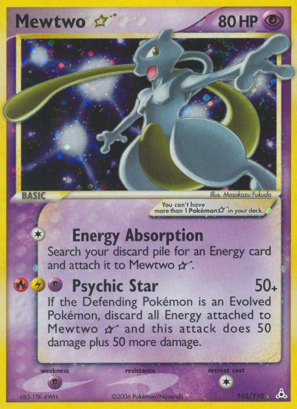 Mewtwo Star er typen af kort, hvor grading oftest kan betale sig