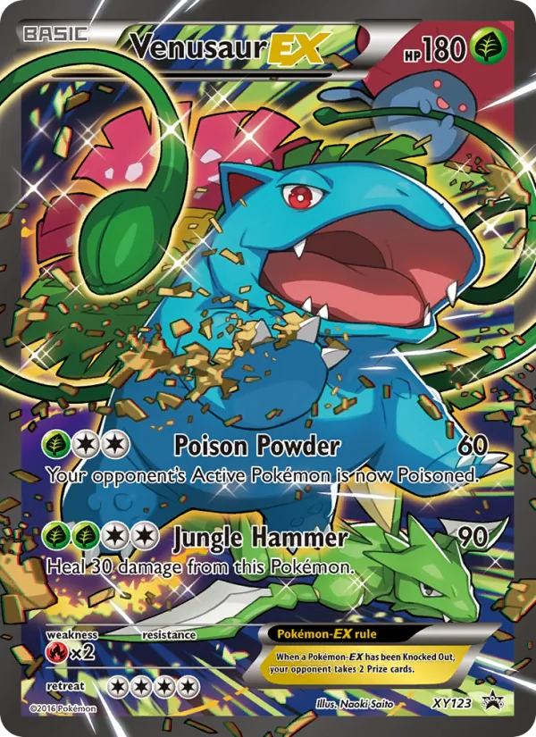 Venusaur EX, an example of the card type covered in this guide