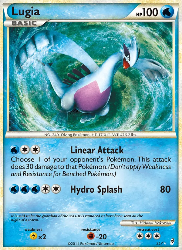 Hjørner, kanter og centrering på Lugia er præcis det, gradingfirmaerne kigger efter
