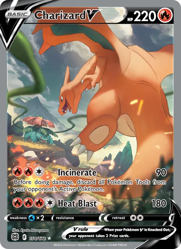 Charizard V is the kind of card where grading usually pays off