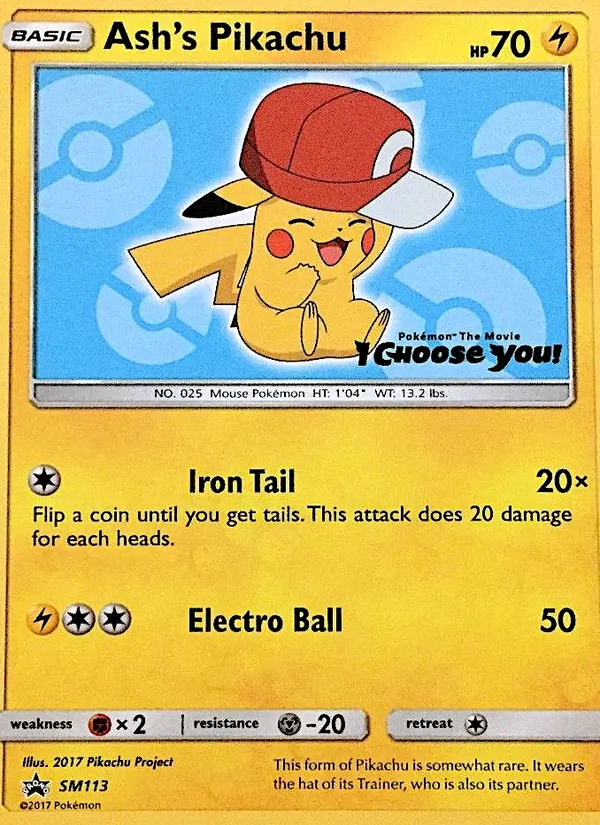 Hjørner, kanter og centrering på Ash's Pikachu er præcis det gradingfirmaerne kigger efter