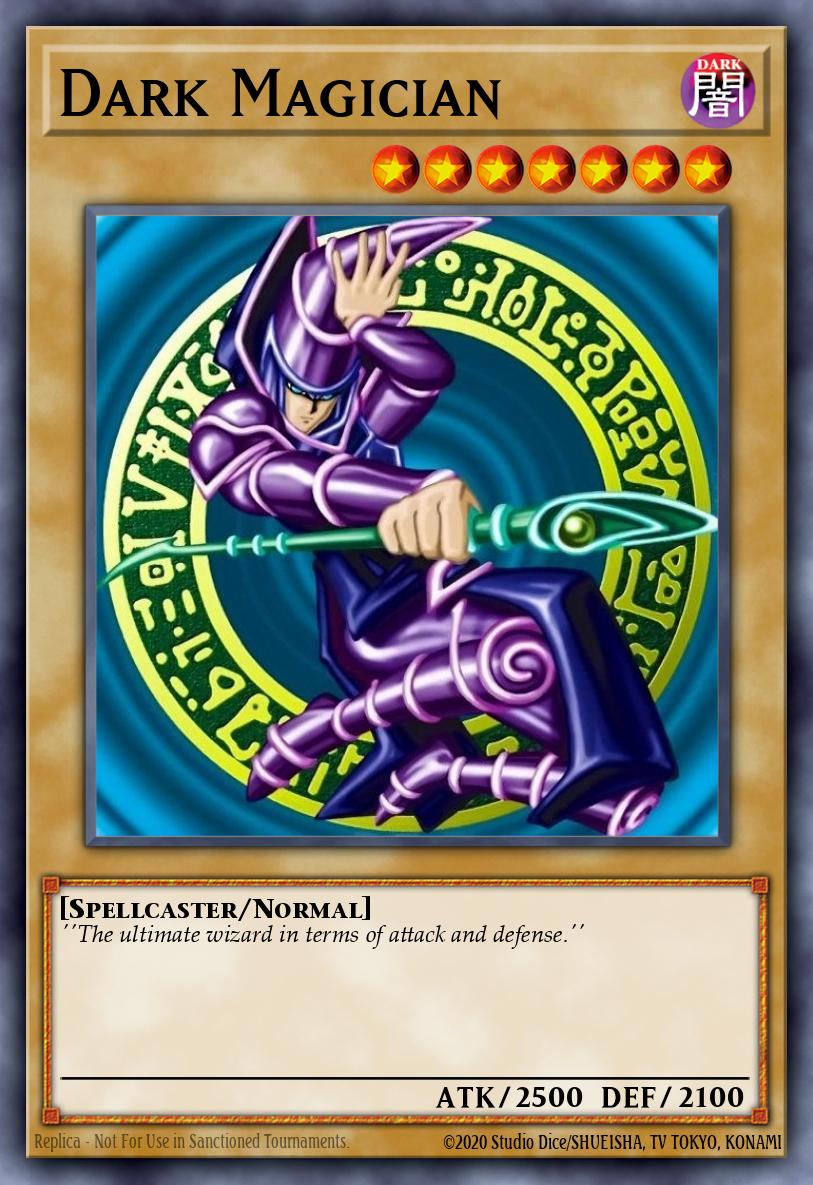 Dark Magician: et eksempel på den korttype guiden handler om
